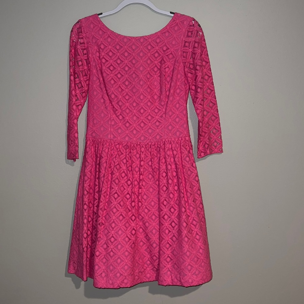 Lilly Pulitzer A-Line Pink Lace Dress